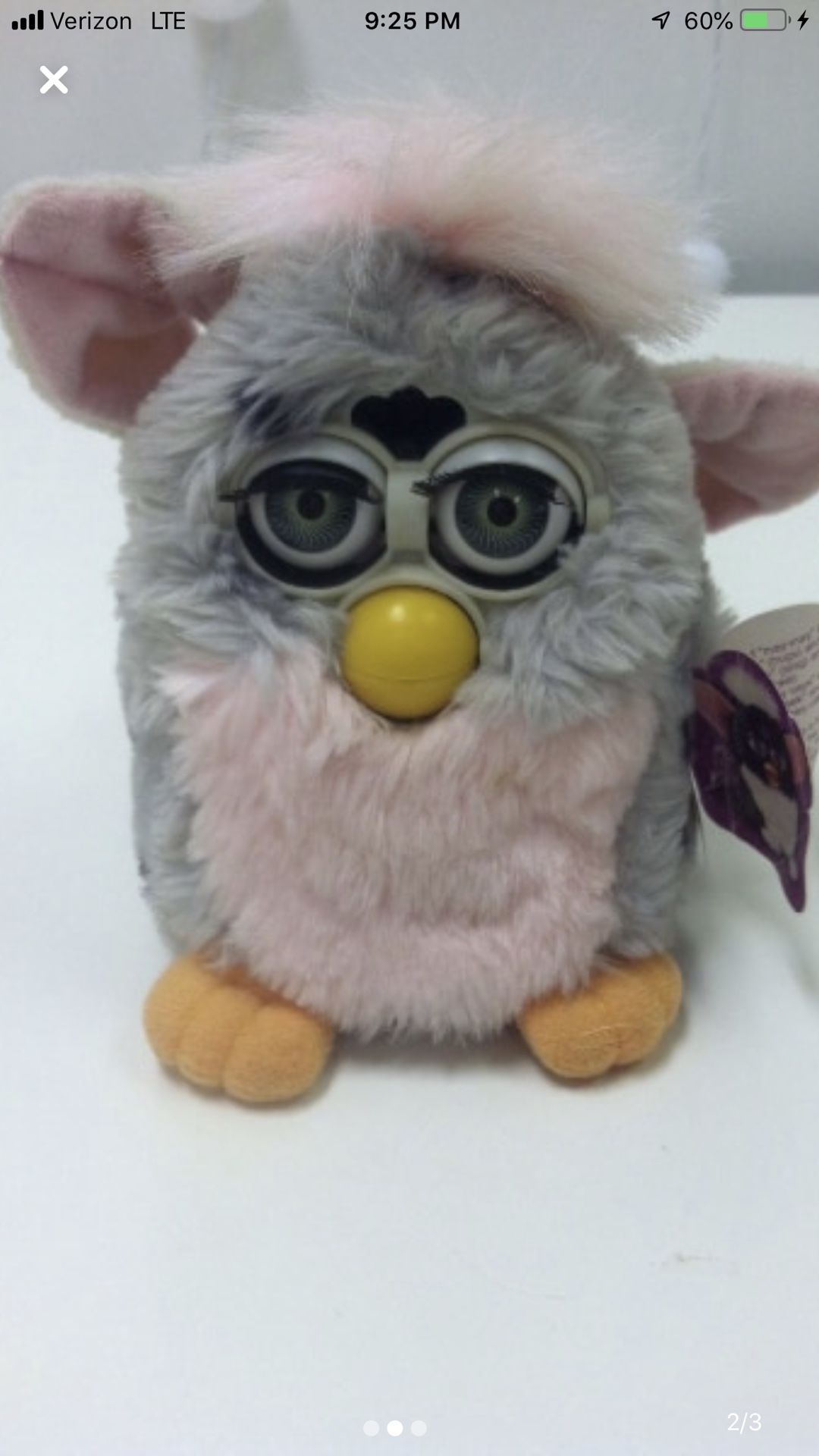 Collectible Toy Furby Vintage Rare Item