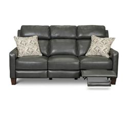 Used Dark Grey Reclining Couch