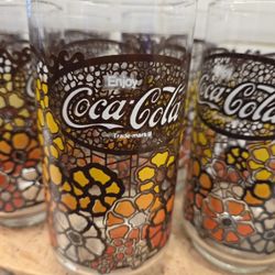 Vintage 70's Coca-Cola Glasses (7)