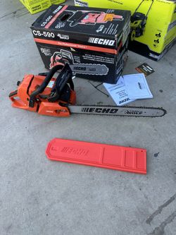 ECHO 20 in. 59.8 cc Gas 2-Stroke Rear Handle Timber Wolf Chainsaw