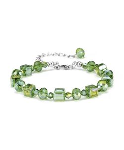 Green Austrian Crystal bracelet