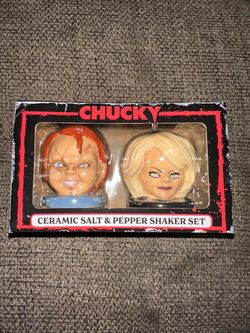 Chucky Ceramic Salt & Pepper Shaker Set
