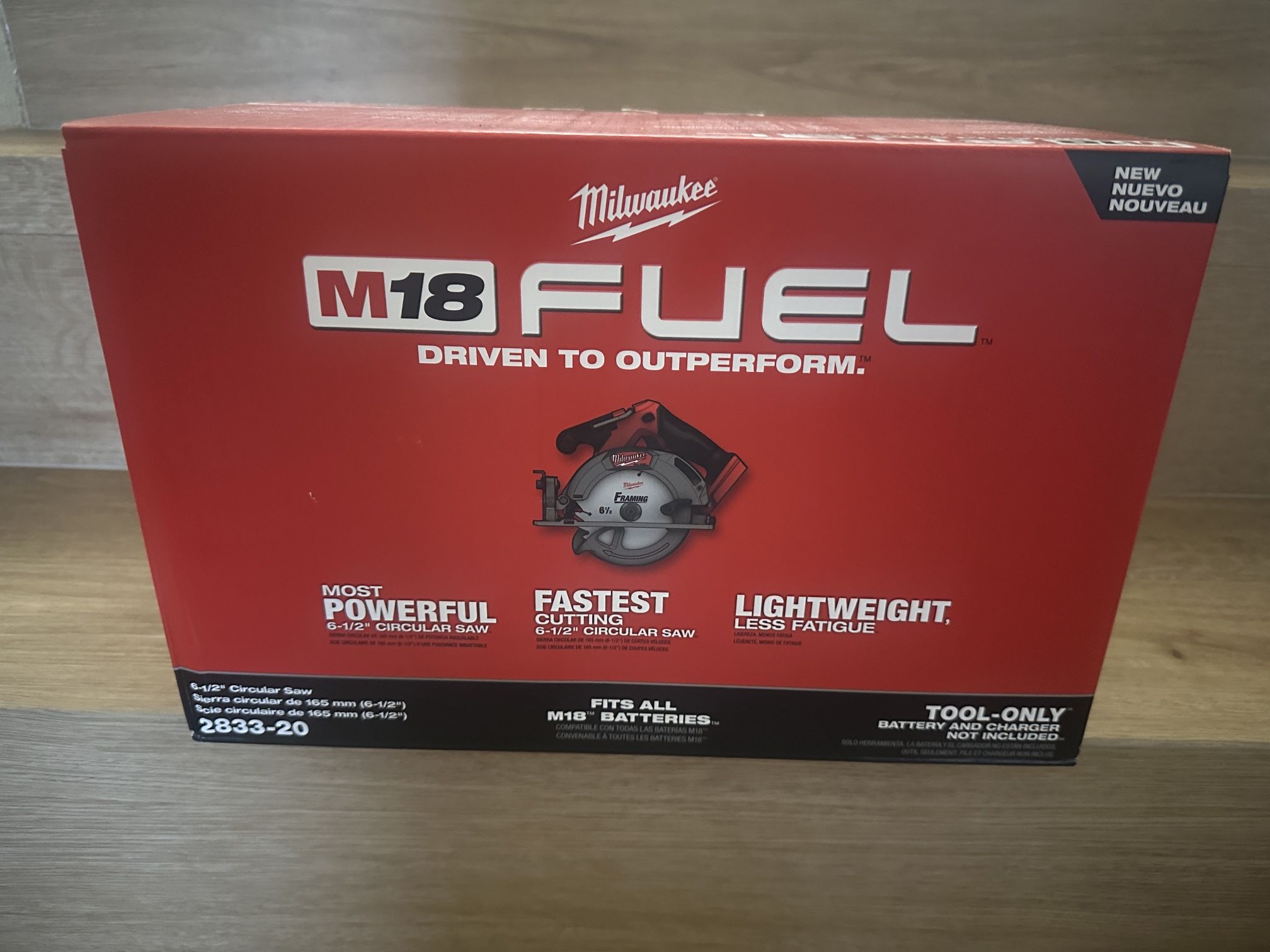 Milwaukee M18 Fuel 6.5” Circular Saw (new)