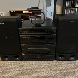 Sony LBT-D550 Hi-Fi Stereo System