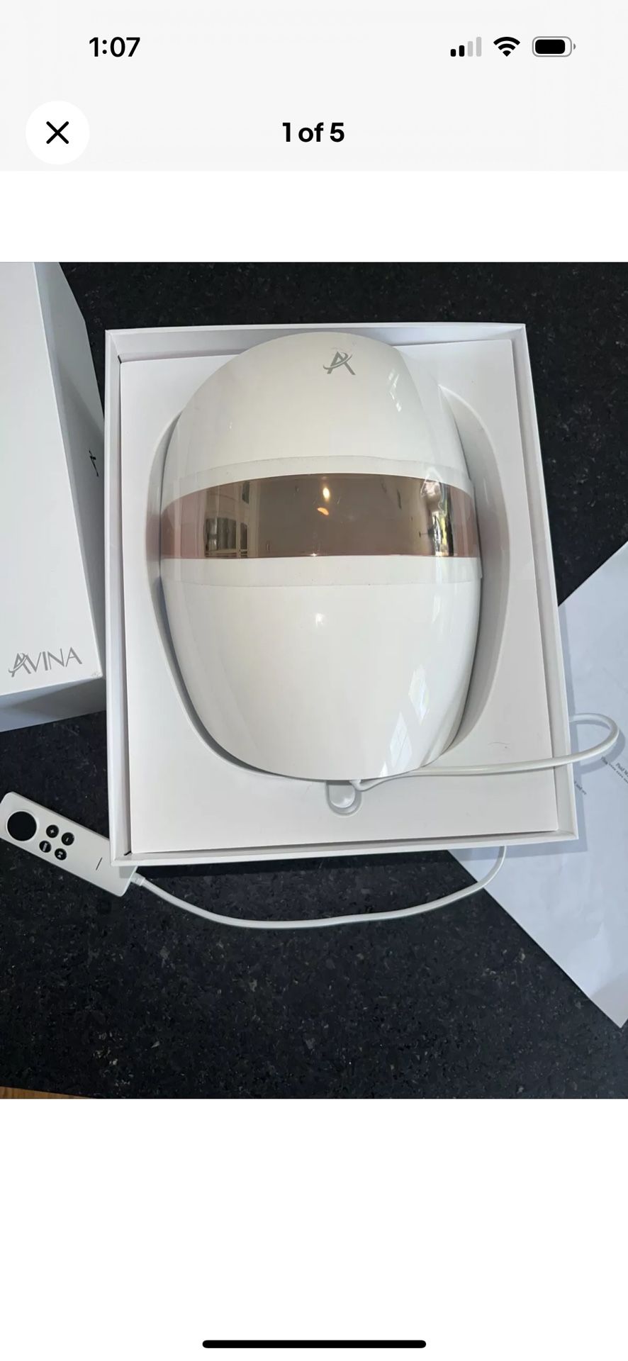 Avina LED Mask For Light Therapy Anti-Aging