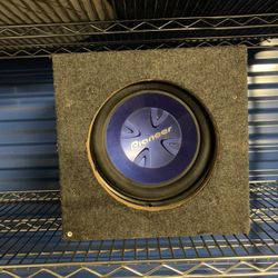 10” Pionner Subwoofer 