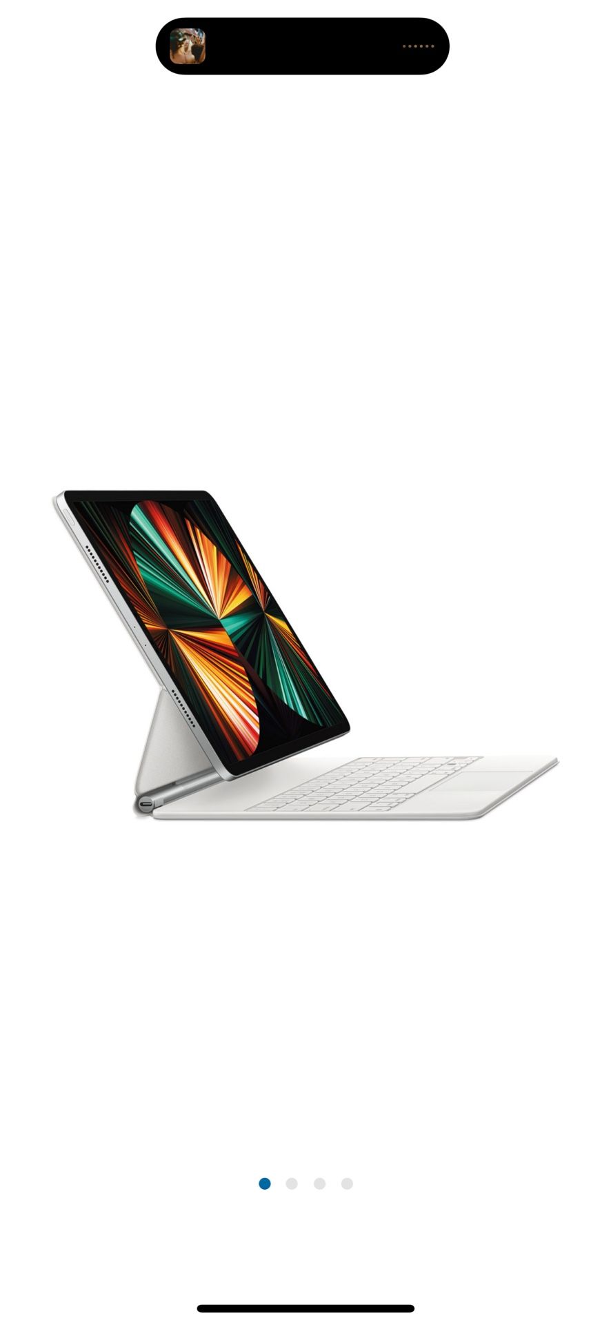 The Magic Keyboard iPad Pro and iPad Air.