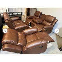 3 Piece Reclining Set $899 Brand New In the Box 