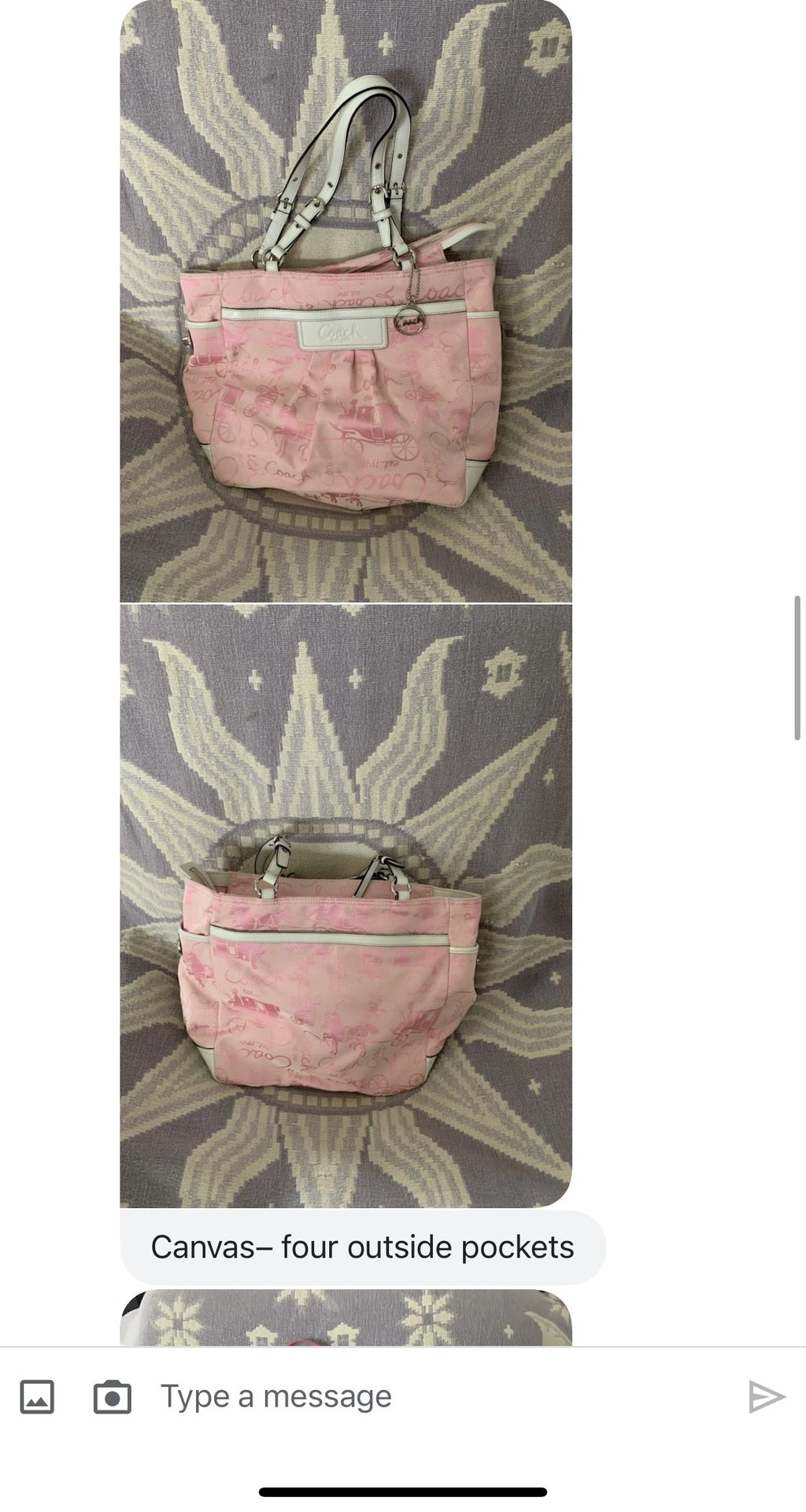 Pink Purse Coach ITS AVAILABLE