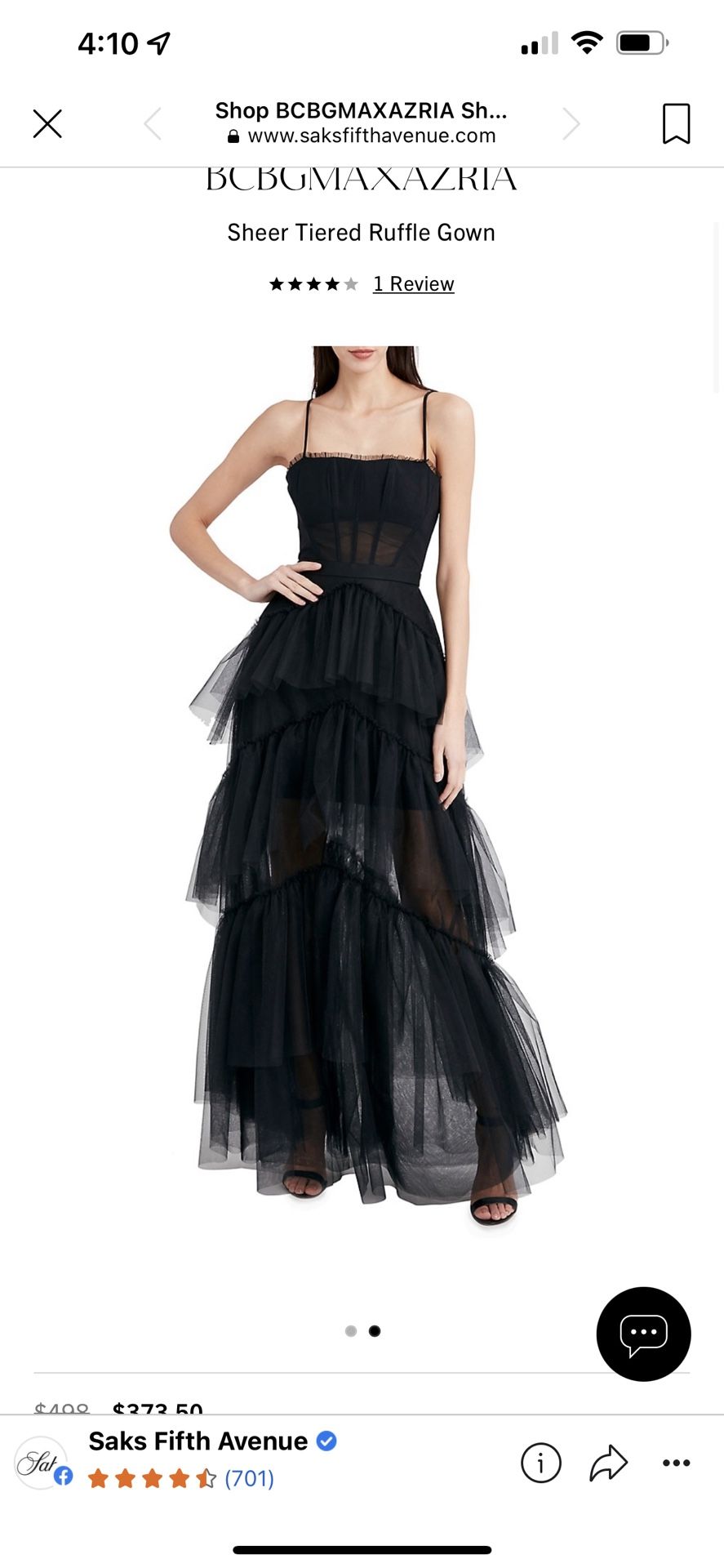 Black Dress Perfect For Nights.
