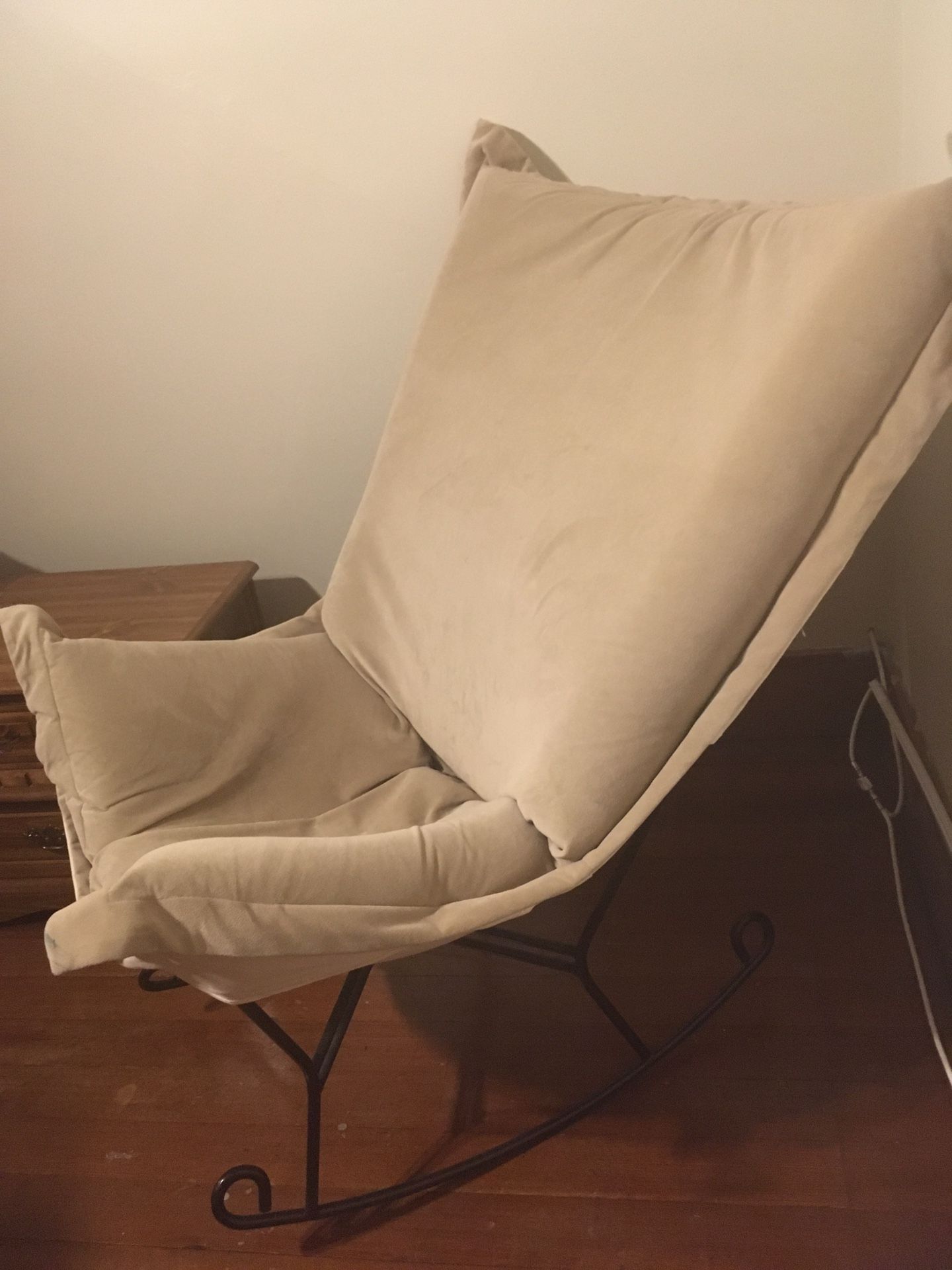 Howard Elliot Scroll Puff Rocker