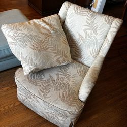 Sam Moore  Glider Accent Chair 