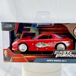 Jada Fast And Furious 1:32 and 1:24 Available too