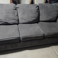 Dark Grey COUCH/ SOFA BED! 