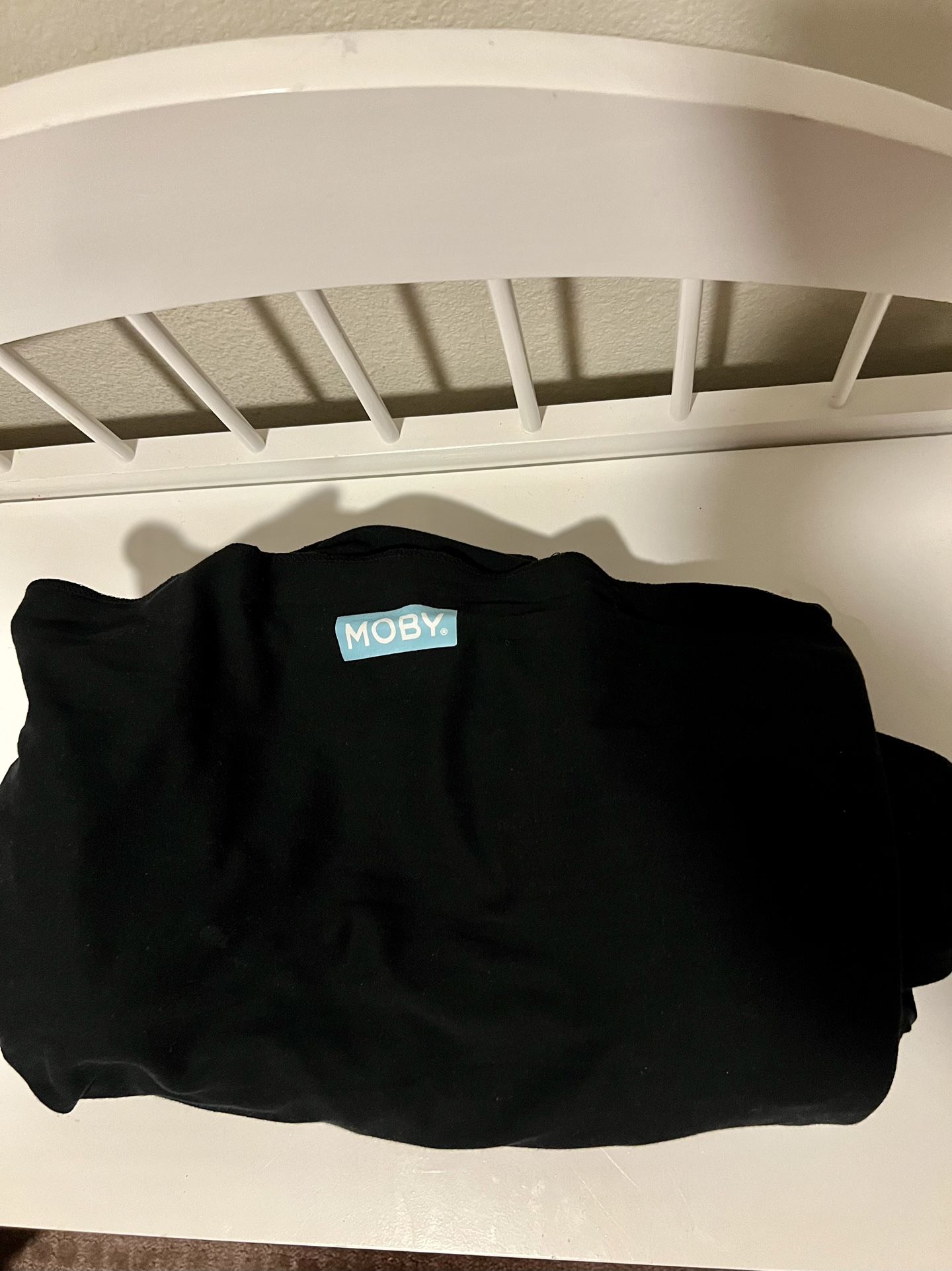 Black Moby Baby Wrap Carrier