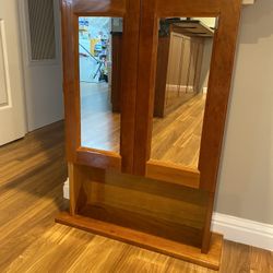 Solid Cherry Bath Medicine Cabinet