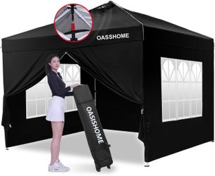 Brand new  10ft by 10ft easy up canopy with side walls for $90