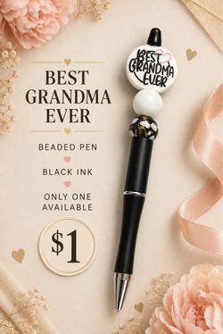 Handmade beaded pens. $1.00 each.