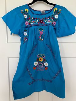 Girls Mexican Dress