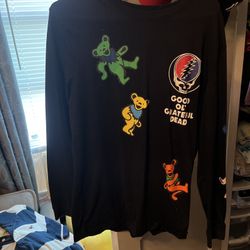 Men’s Greatful Dead Long Sleeve Shirt Size M