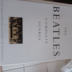 Beatles Complete Scores hardback Book of all the songs - $30 FIRM 