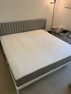 Ikea king size Bed and Frame