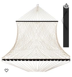 Brand New White Double Hammock 