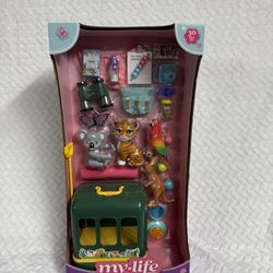 My Life As Animal Trainer Play Set for 18 Inch Dolls 30 Pieces Tiger Koala NEW