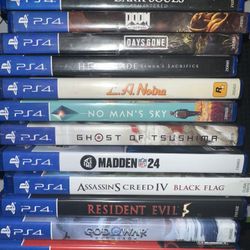 PlayStation 4 Games 