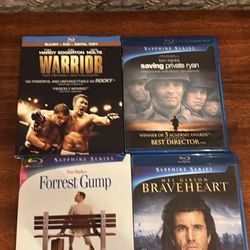 Lot Of 4 Blu-ray movies 
