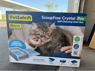Brand New PetSafe ScoopFree Crystal Pro Legacy