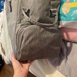 Diapers And Diaper Bag