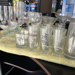 27 Different Style Bar Glasses $35 For All