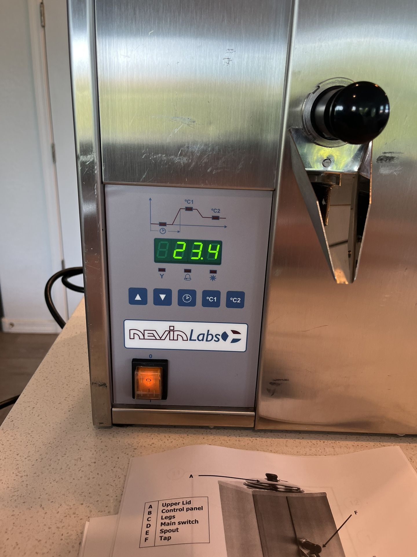 Nevin Labs Hydrocolloid Heater And Mixer Conditioner 6 Liter Works Great 