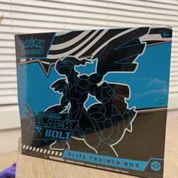 Scarlet & Violet—Black Bolt 2025 (New & Sealed)