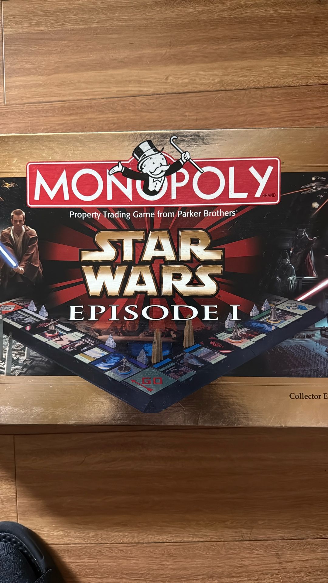 Star Wars Monopoly Collector Edition 3-d Game board