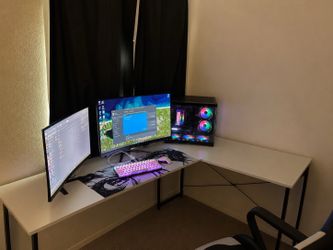 Gaming setup everything u see for 1600