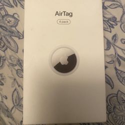 New 4 Pack Apple Air Tags 