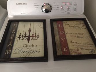 Dream and love picture frames
