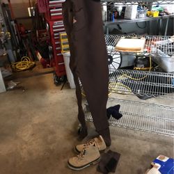  Neoprene waders with felt shoes