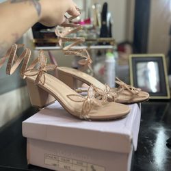 Butterfly Strap Heels 