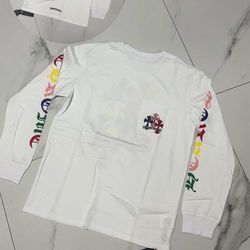 Chrome Hearts Multi Color White Long Sleeve