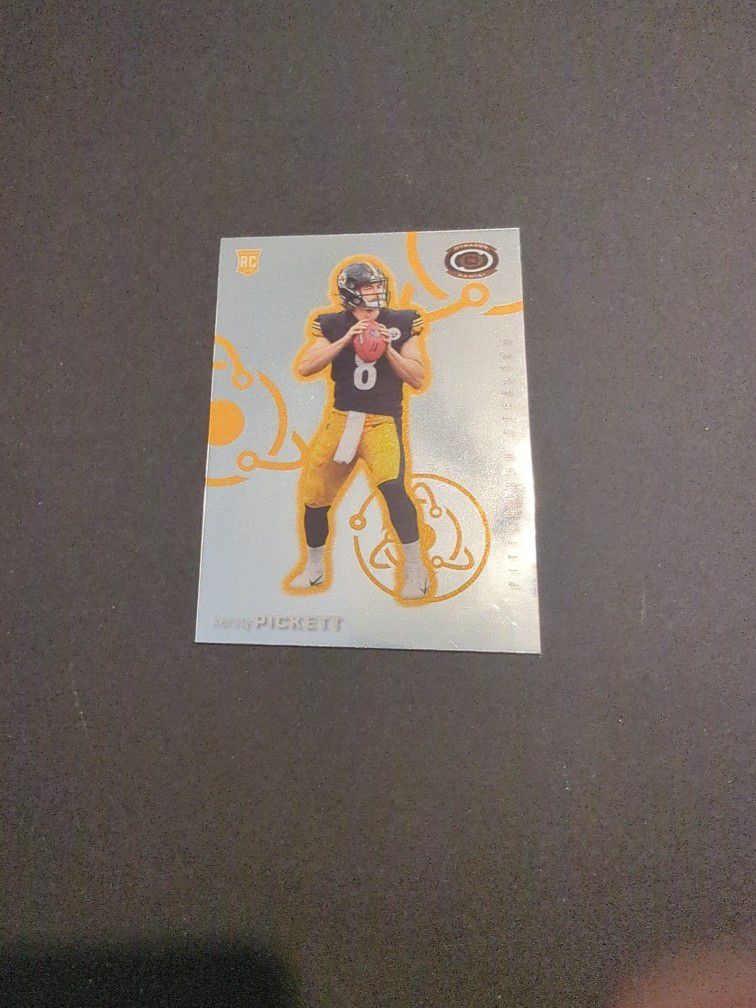 2022 Chronicles Kenny Pickett Dynagon Silver Holo Prizm RC #D-1 Steelers