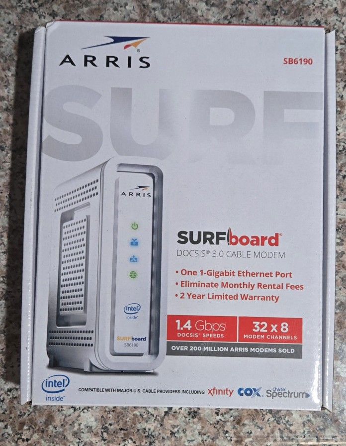 Arris Surf Board SB6190 Cable Modem
