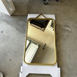 New Gold Hanging Mirrors