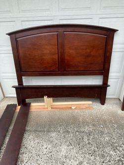 Queen bed frame