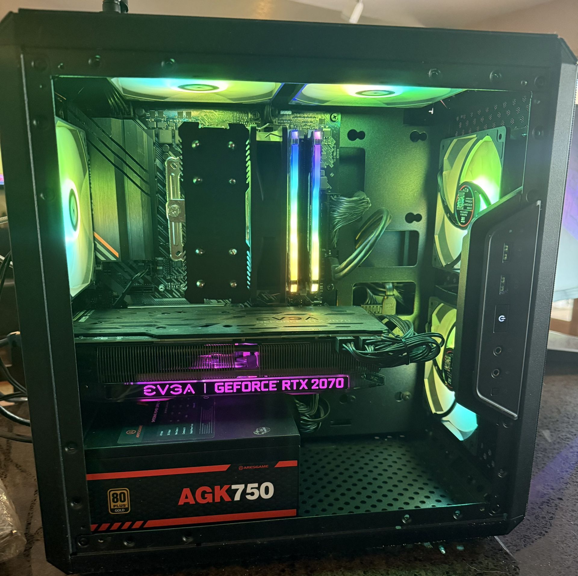 AMD Ryzen 5 3600 6-Core Custom Gaming PC Computer Desktop