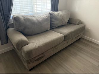Two gray sofas for sale OBO