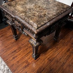 Engraved Marble Table (Great condition)