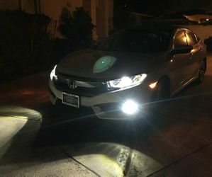 2pcs Car/Auto LED 8000LM 6500K*6 Months Warranty*Headlight Bulbs Low, High, Fog, Daytime, Luces Led, 9005, 9006, 9012, H1, H3, H7, H11, H4, 9007, H13